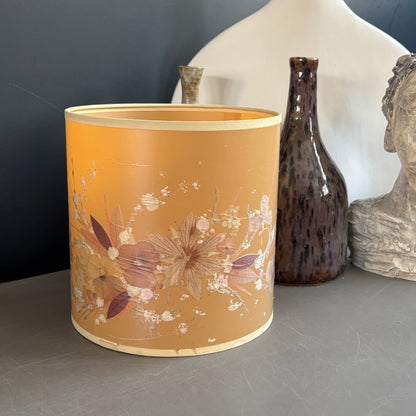 Abat-jour vintage à fleurs séchées - Ref 1230