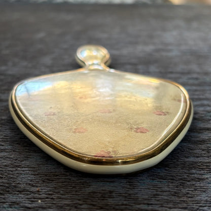 Miroir biseauté - face à main années 50 - Ref 1390