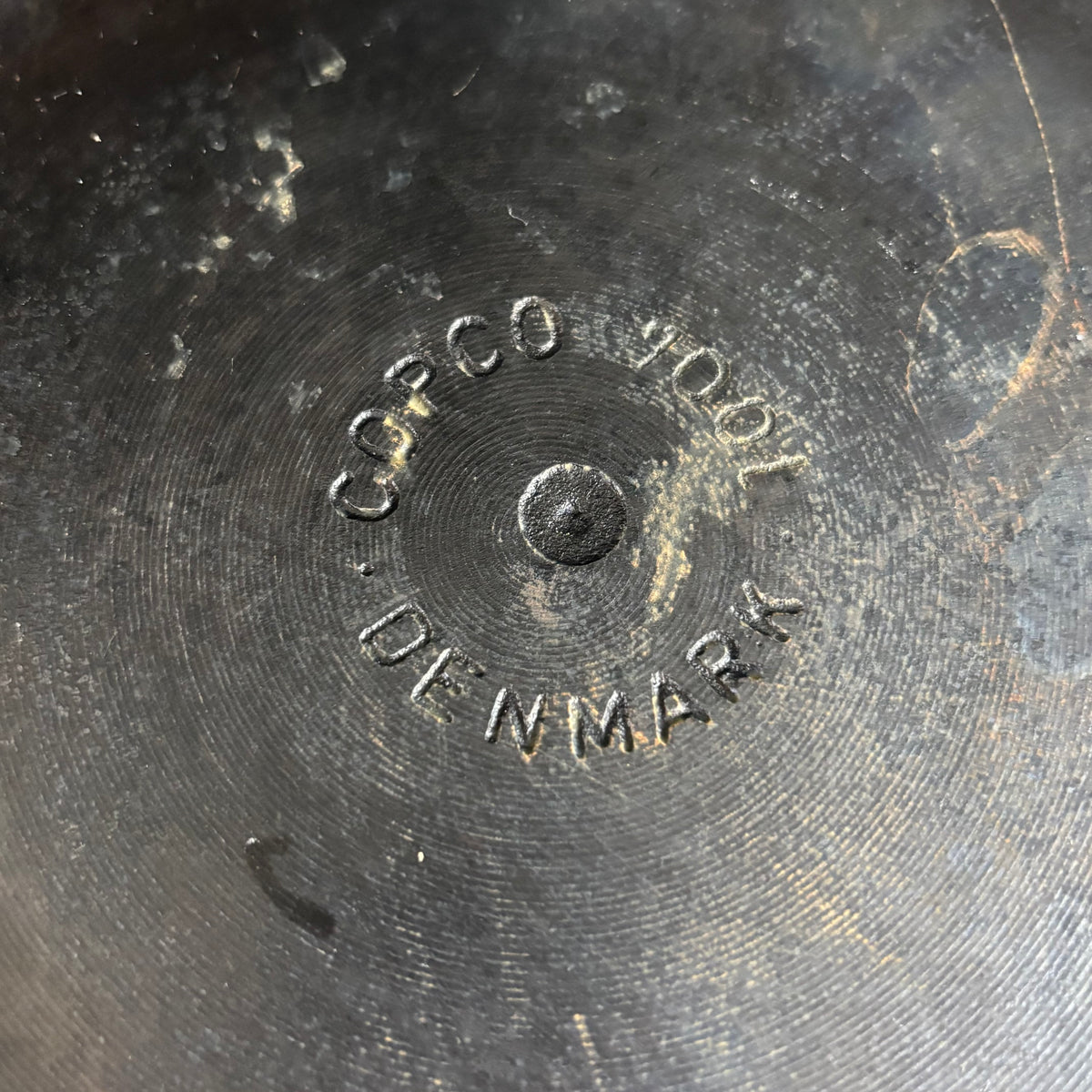 Cocotte scandinave en fonte laquée blanche Copco 1004 Denmark - Ref 1392
