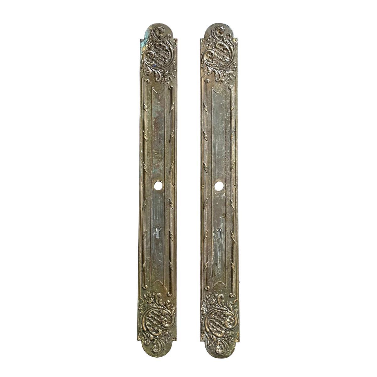 2 plaques de propreté anciennes - 53cm - Ref 1338