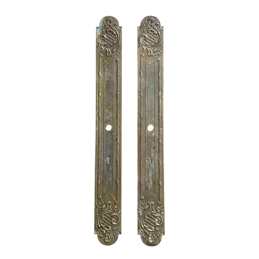 2 plaques de propreté anciennes - 53cm - Ref 1338