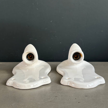 Paire d’appliques en porcelaine - Ref 1386