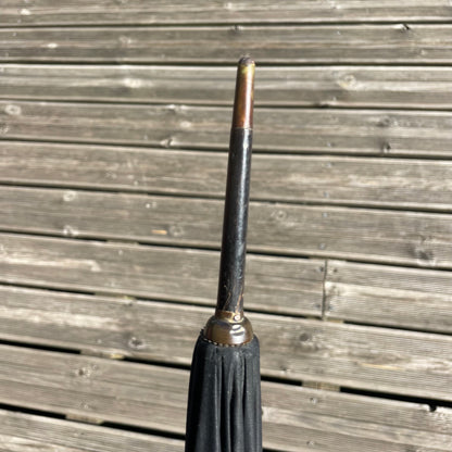 Ombrelle en soie noire 1900 - Ref 1100