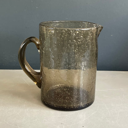 Ensemble en verre bulle fumé Bendor - Ref 1068
