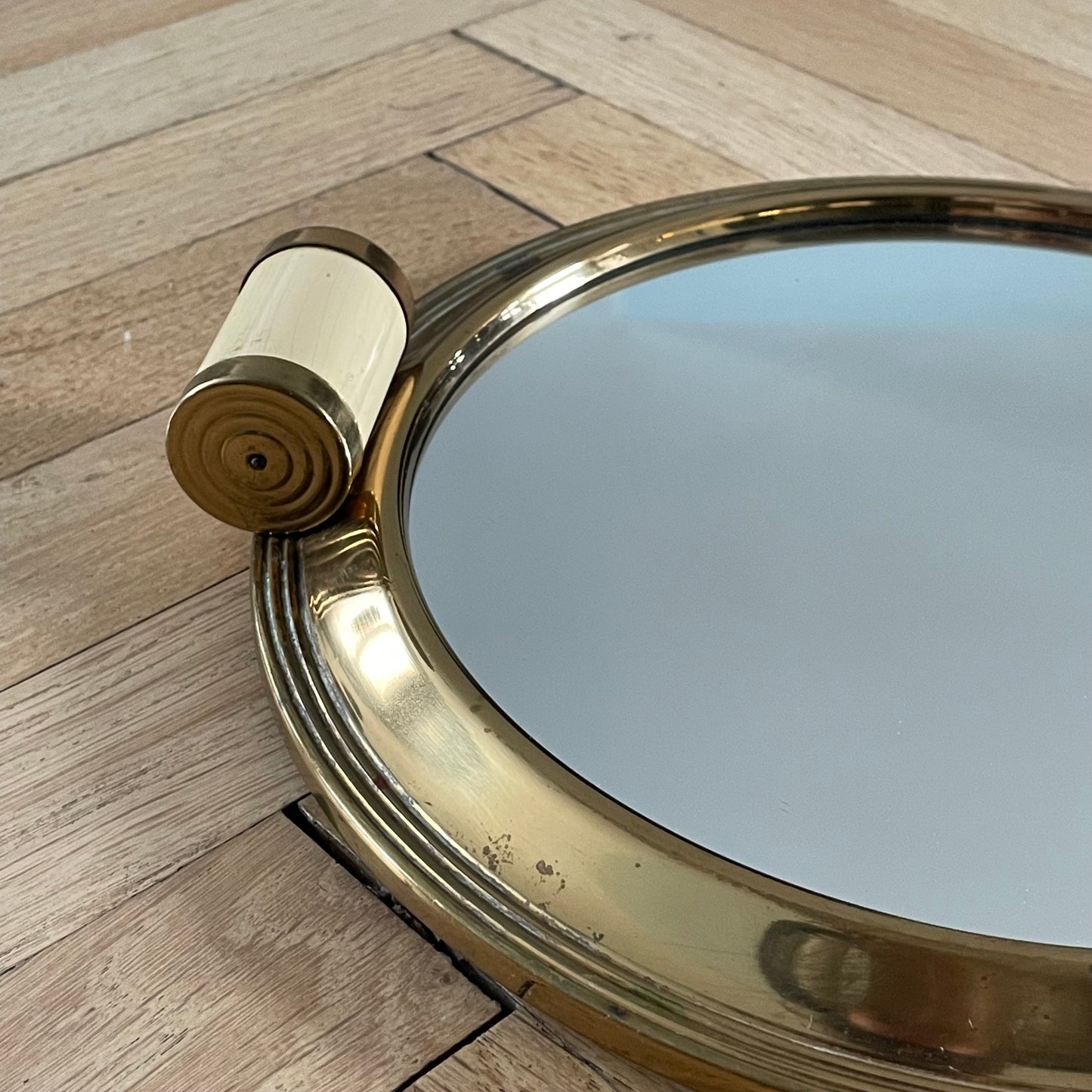 Plateau-miroir Art-déco années 50 - Ref 1182