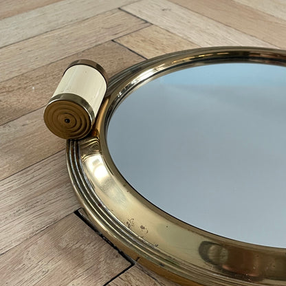 Plateau-miroir Art-déco années 50 - Ref 1182