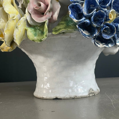 Bouquet en porcelaine - Centre de table - Ref 1113