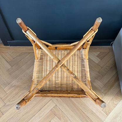Fauteuil chaise enfant en rotin - Ref 1326