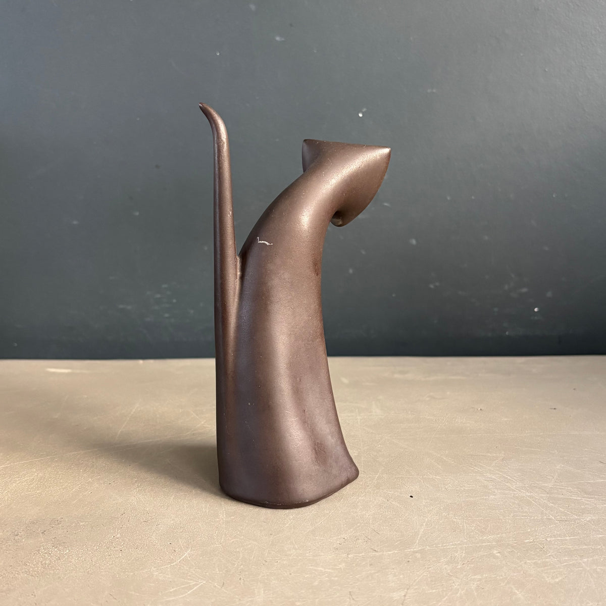 Chat en porcelaine de Jaroslav Jezek pour Royal Dux - 1960 - Ref 1321