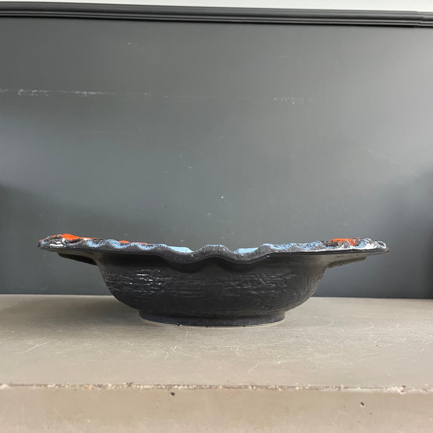 Coupe à fruits Dumler et Breiden, relief 70/26, West Germany, années 70 - Ref 1194