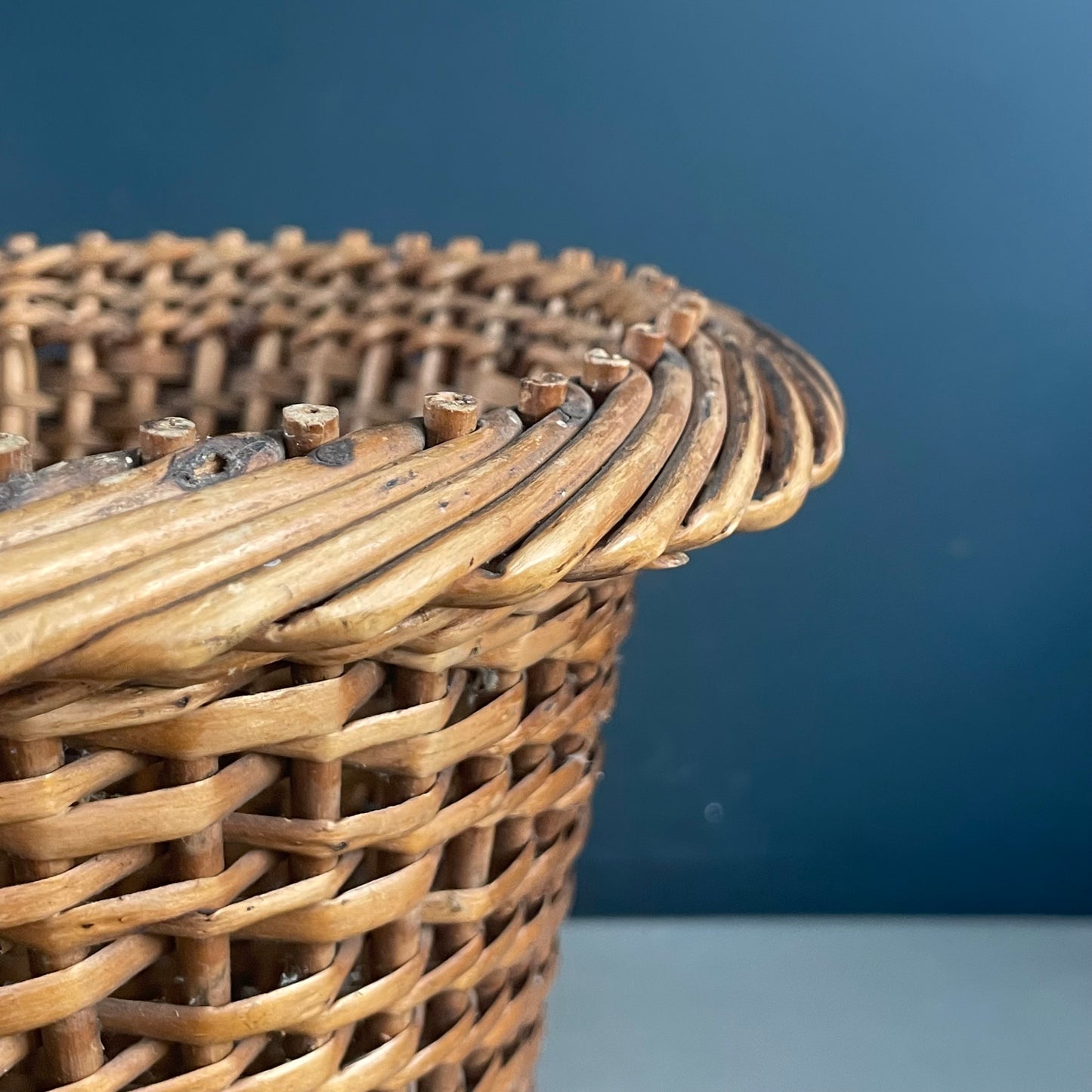 Cache pot en rotin - Ref 1129