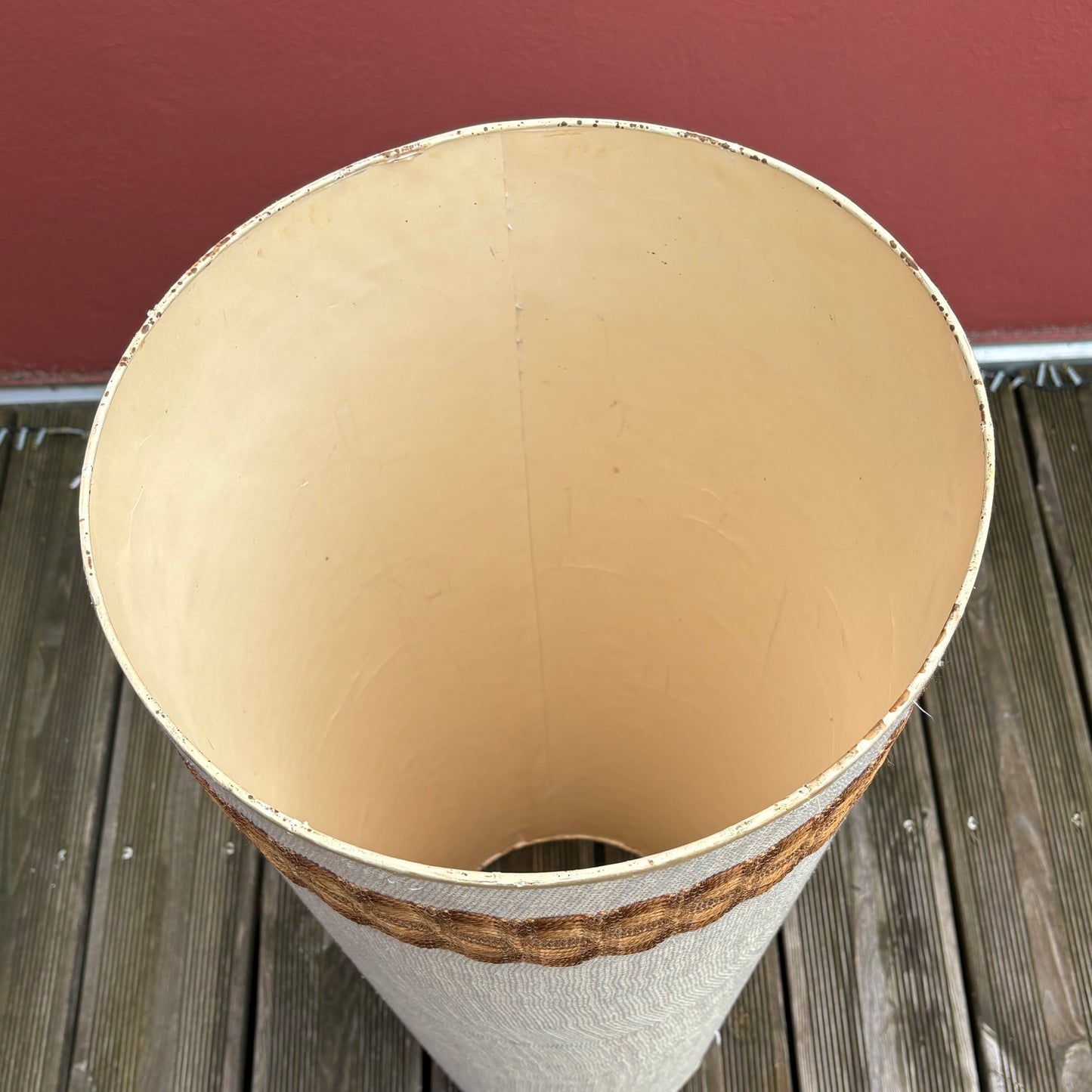 Grand abat-jour vintage 80cm - Ref 1253