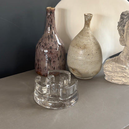Chauffe-plat en verre moulé pressé - Ref 1256