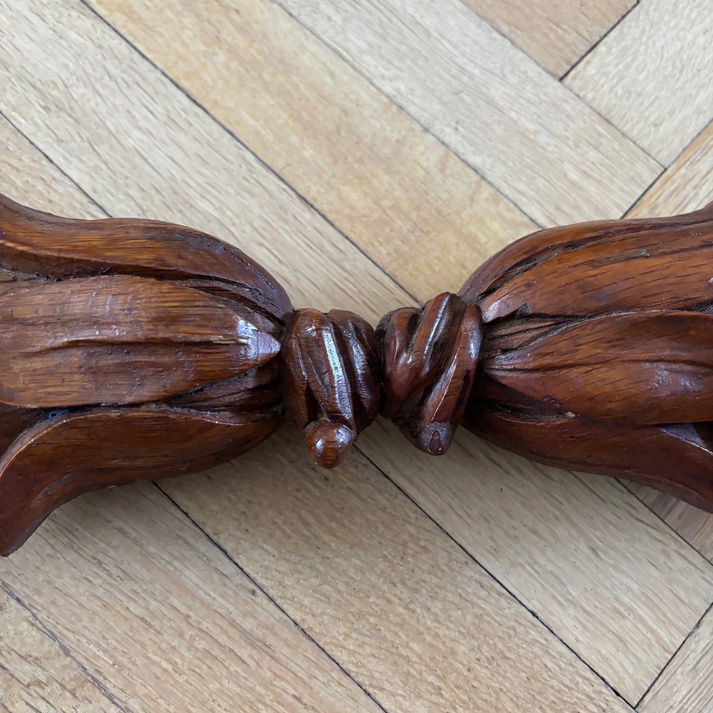 Frise murale en bois sculpté 125cm - Ref 1327