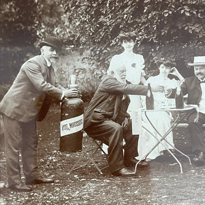 Photo ancienne vin d’Ayze - Scène de vie - Ref 1166