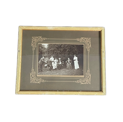 Photo ancienne vin d’Ayze - Scène de vie - Ref 1166