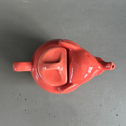 Théière Éléphant grand modèle couleur corail - Ref 1273