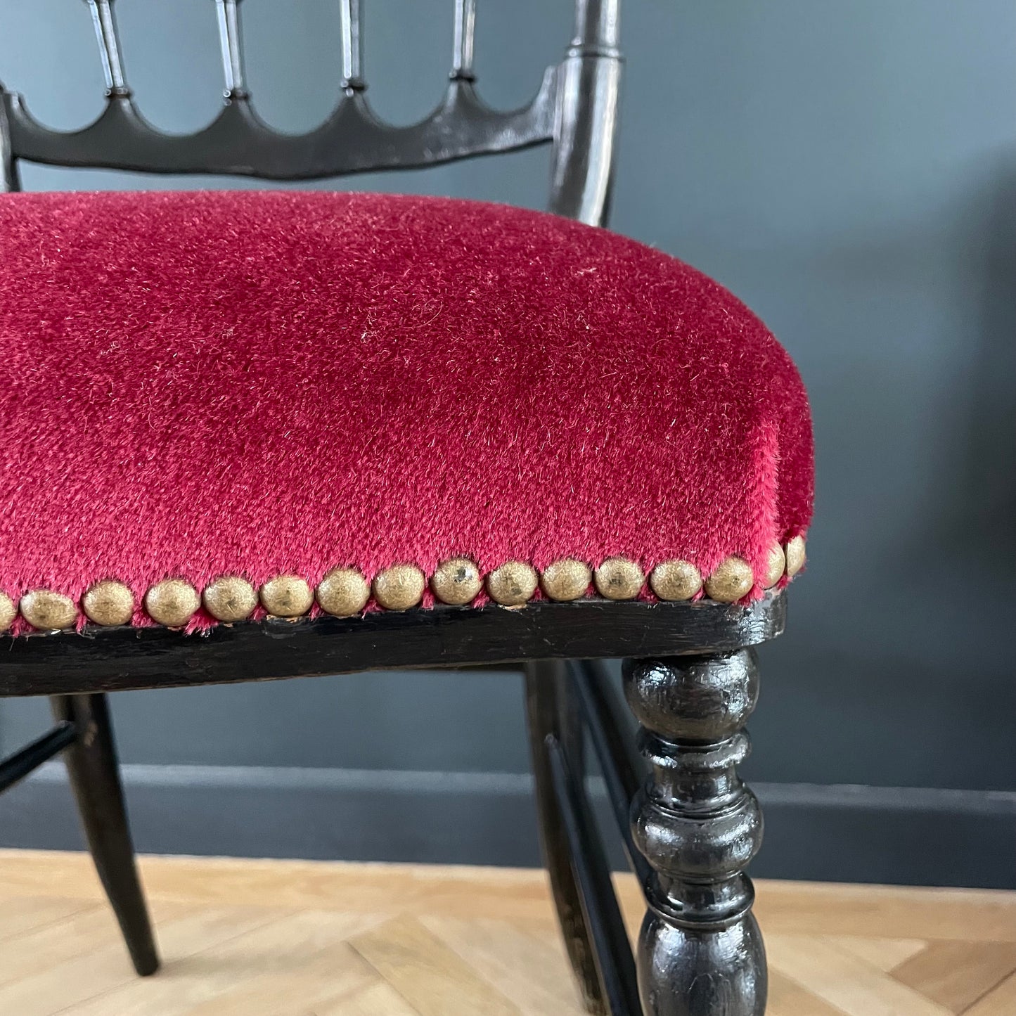 Chaise Napoléon III rénovée - Ref 1191