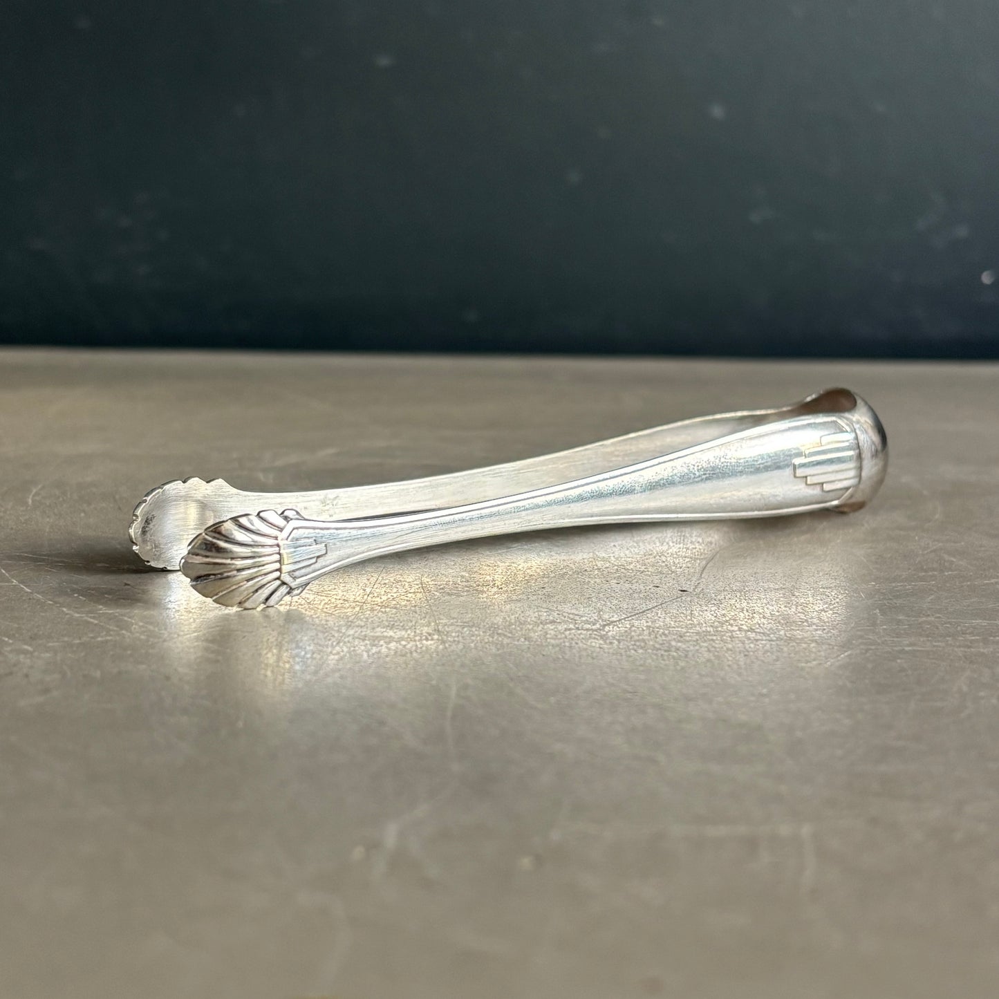 Pince à sucre en métal argenté - 12,5 cm - Ref 1223