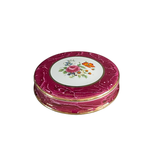 Bonbonnière en porcelaine de Limoges - Ref 1130