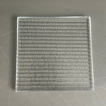 Lot de 5 sous-verres en verre trempé - Ref 1114