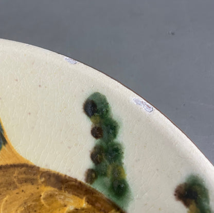Série de 6 assiettes Puigdemont motifs poissons - Ref 1049