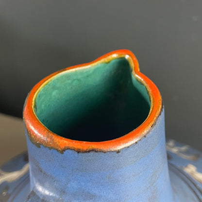 Vase Ceramano motif Pergamon - West Germany - Ref 1122