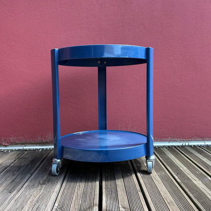 Desserte roulante space-age bleu marine - Ref 1283