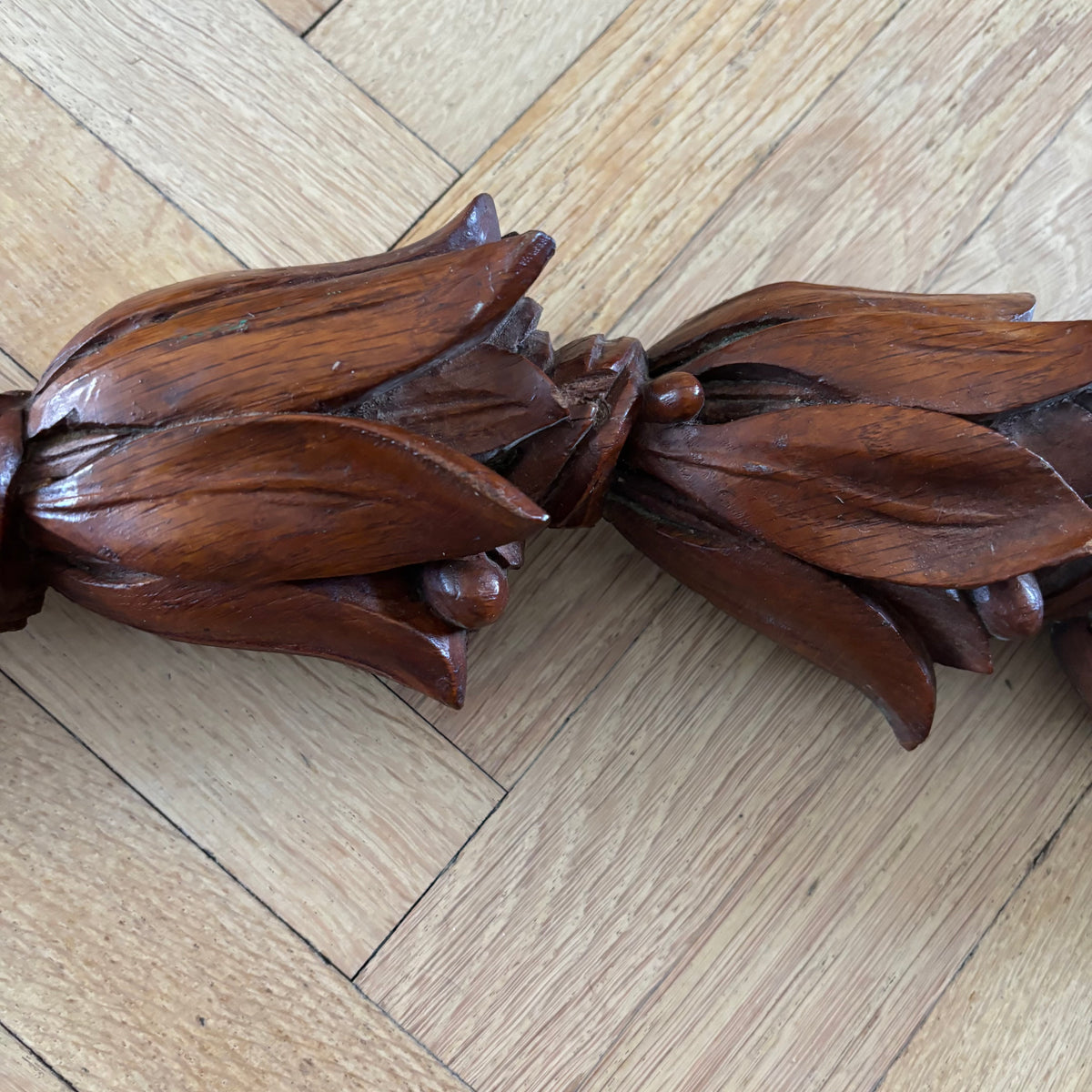 Frise murale en bois sculpté 125cm - Ref 1327