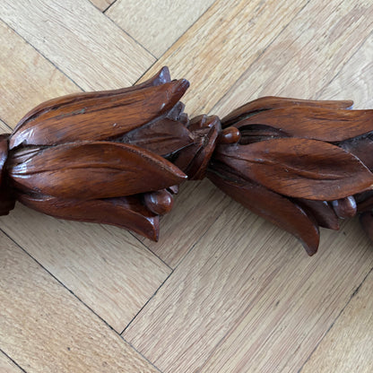 Frise murale en bois sculpté 125cm - Ref 1327