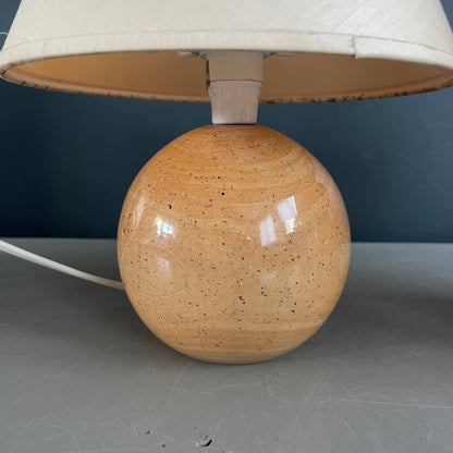 Paire de lampes de chevet pied boule - Ref 1092
