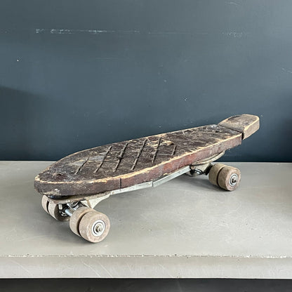 Skateboard en bois années 50 - Ref 1082