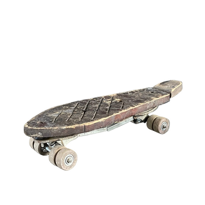 Skateboard en bois années 50 - Ref 1082