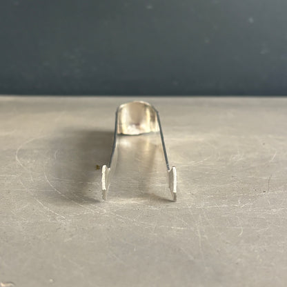 Pince à sucre en métal argenté - 13,7 cm - Ref 1224
