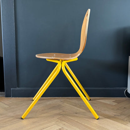 Chaise d’école enfant en lamellé-collé cintré - Ref 1239