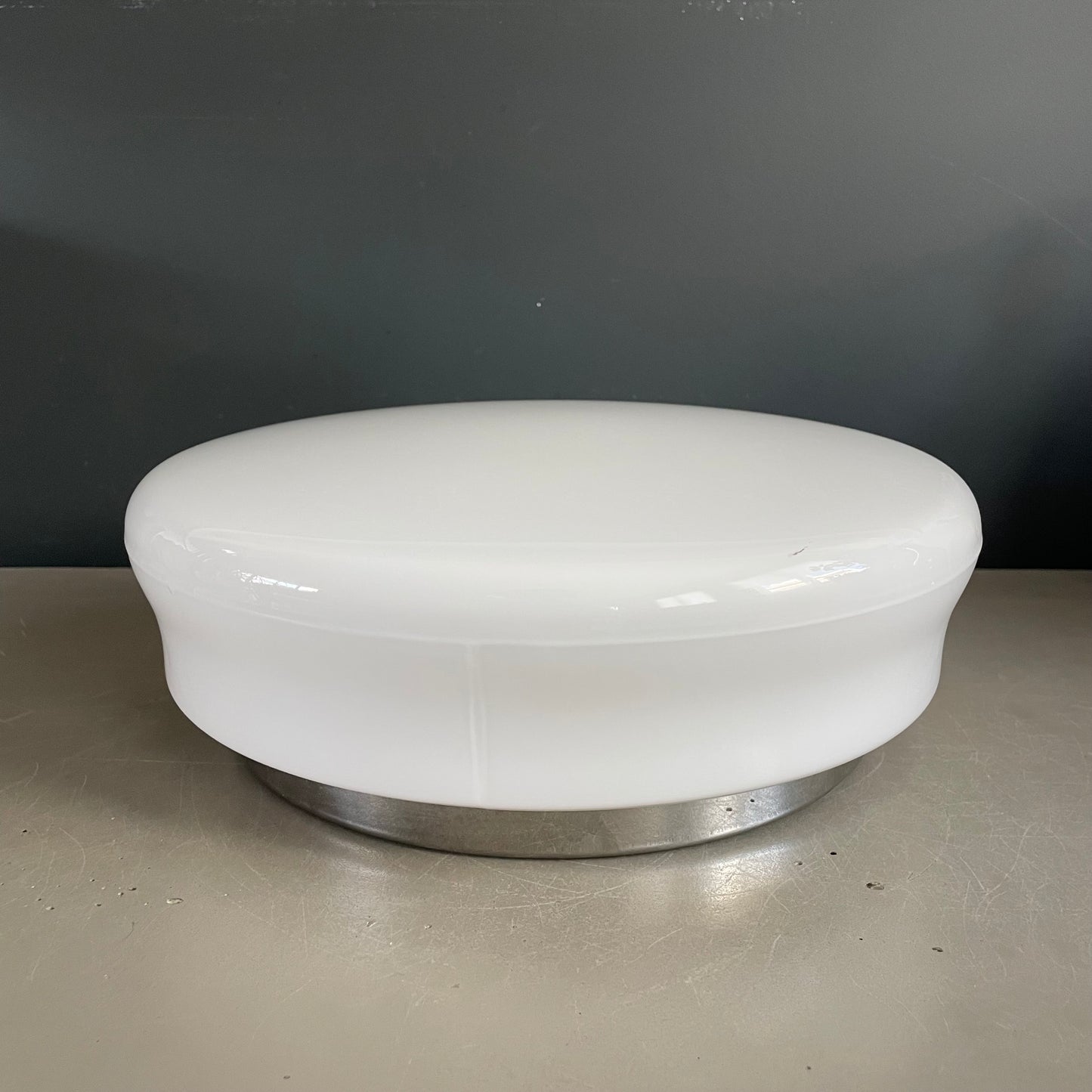 Plafonnier en verre blanc Ikea - Ref 944