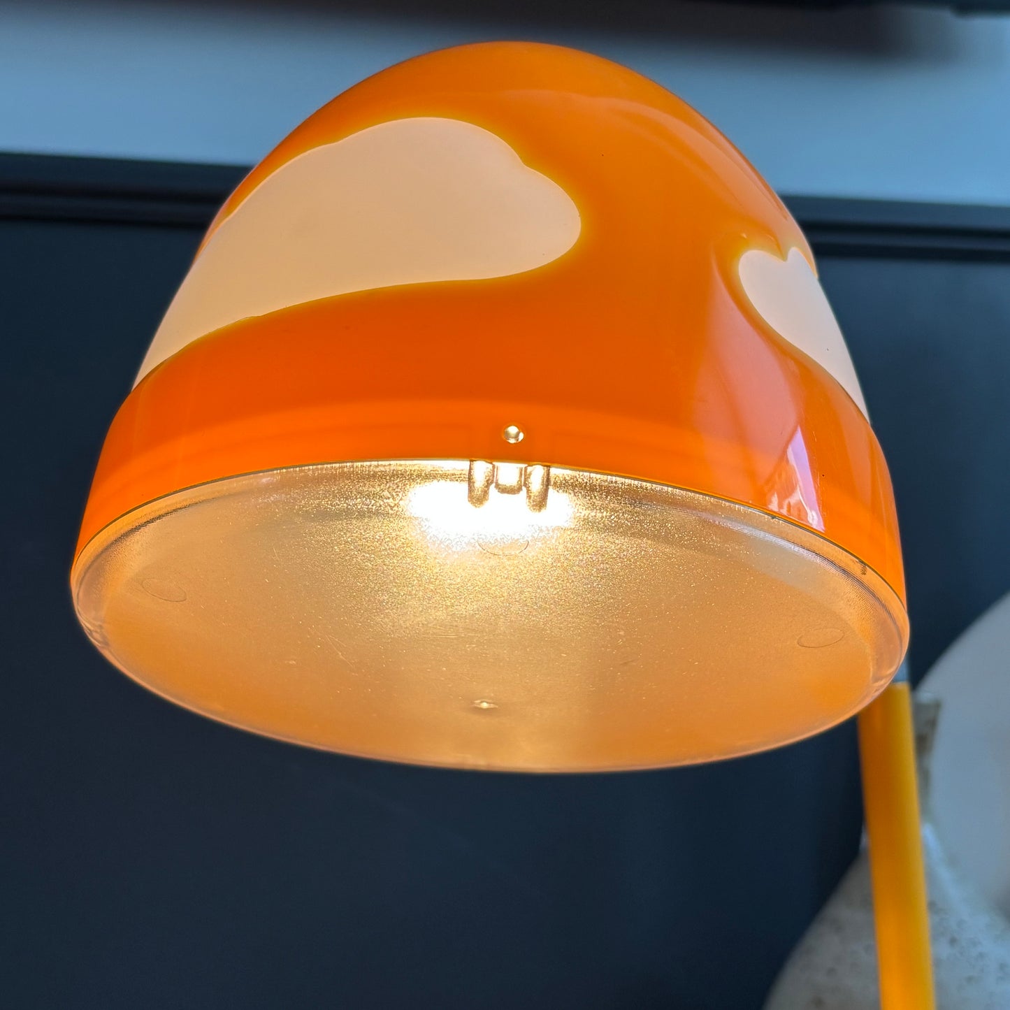 Lampe IKEA Skojig orange, du designer Henrik Preutz - Ref 1134