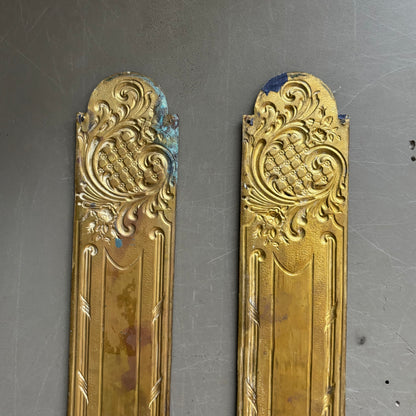 2 plaques de propreté anciennes - 53cm - Ref 1338