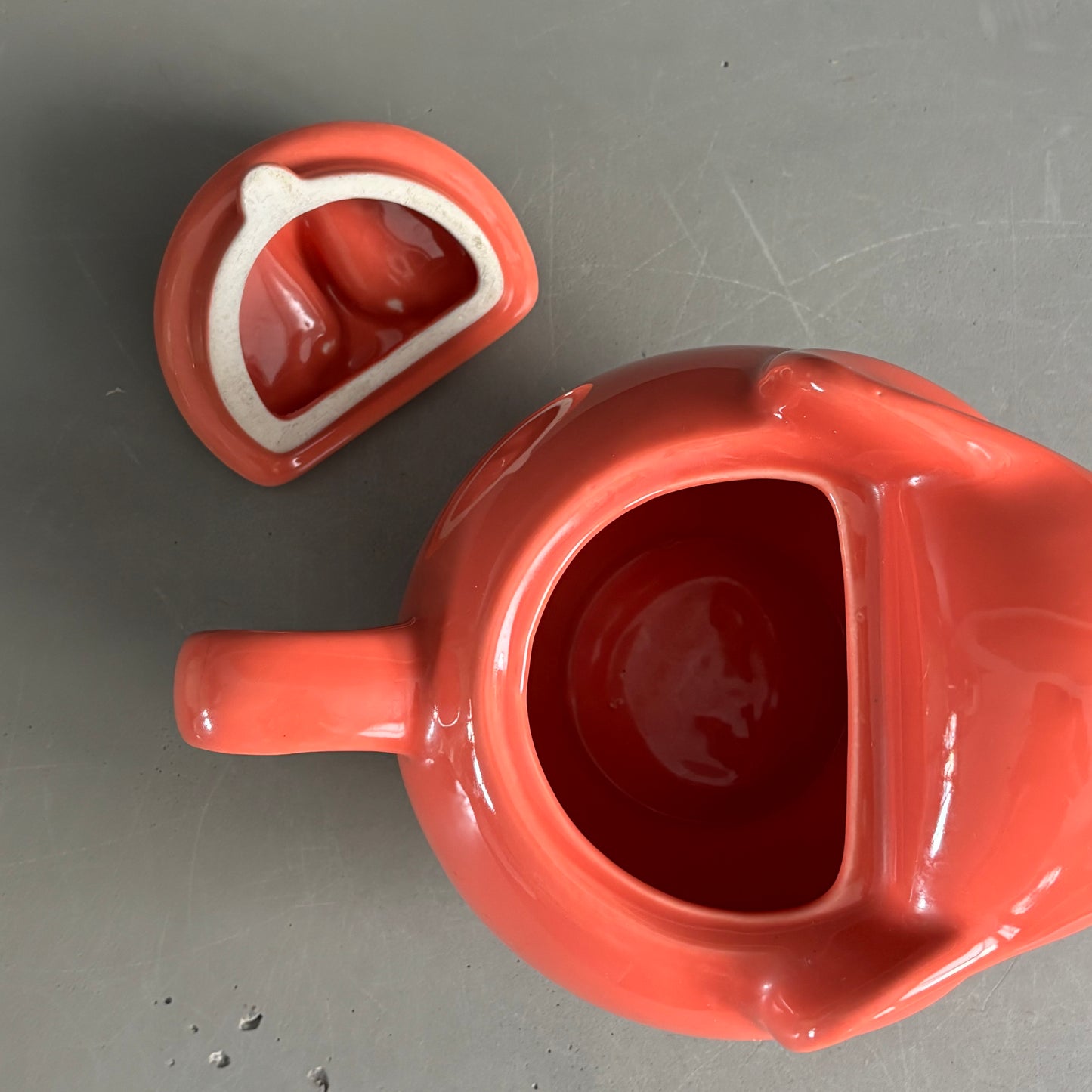 Théière Éléphant grand modèle couleur corail - Ref 1273