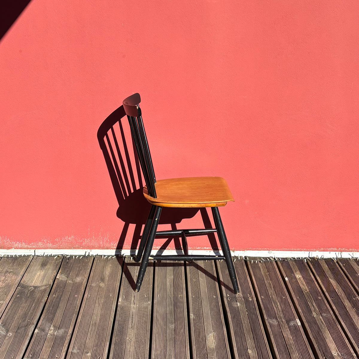 Ensemble de 4 chaises de Sven-Erik Fryklund pour Hagafors, Suède, 60’s - Ref 1397