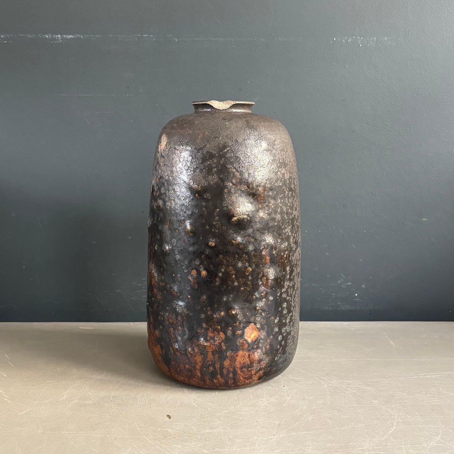 Vase en grès signé Carlos Delsaux – Belgique, vers 1925-1935 - Ref 1226