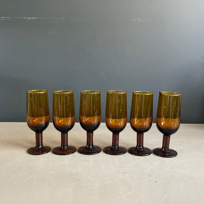 Service en verre fumé - Ref 1069