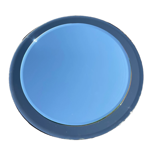 Miroir de salle de bain rond bicolore - Ref 946