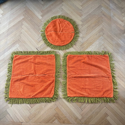 Housses de coussins en tissus chenille - Ref 1331