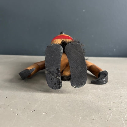 Singe scandinave en bois style Kay Bojesen ou Hans Bolling - Ref 1264