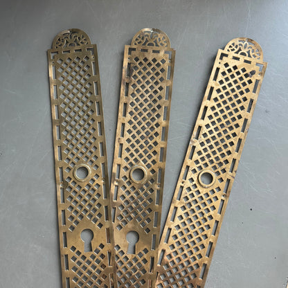 3 Plaques de propreté anciennes - 52cm - Ref 1337