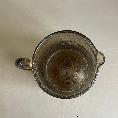Ensemble en verre bulle fumé Bendor - Ref 1068