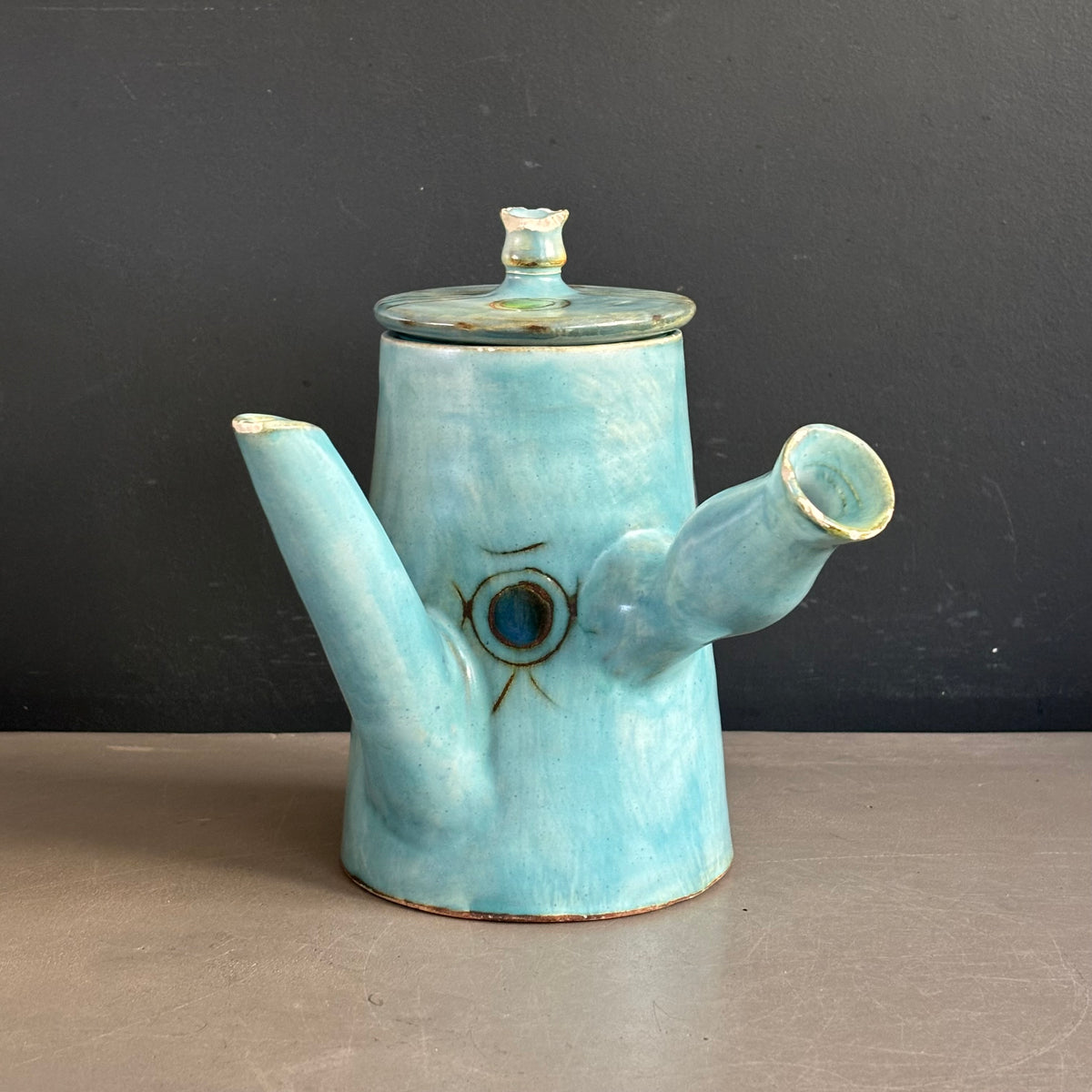 Théière en céramique de Marie-Christine Treinen - Vallauris - Ref 1396