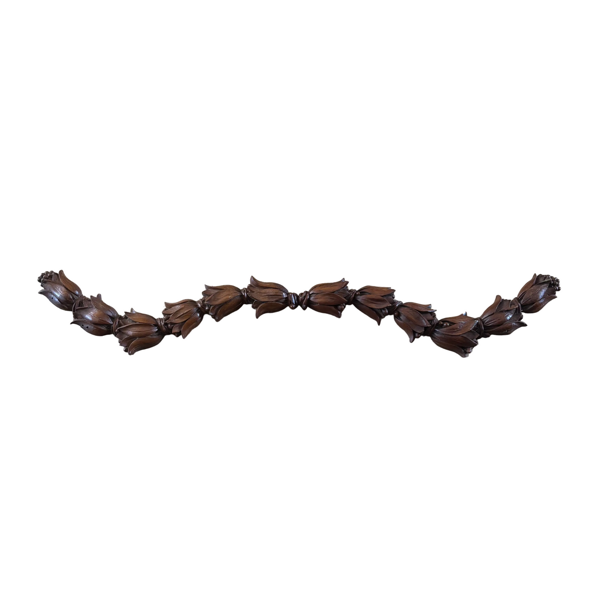 Frise murale en bois sculpté 125cm - Ref 1327