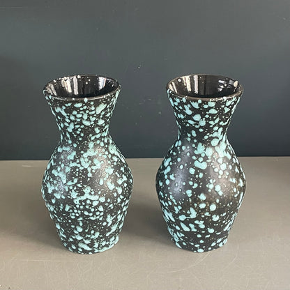 Paire de vases fat lava West Germany - Ref 931